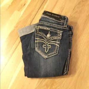Rock Revival Capri Shorts